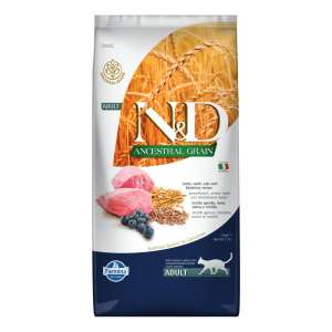 Фармина/Farmina N&D Анцестрал корм для кошек Ягненок с черникой 5кг для кошек