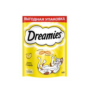 Дримс/Dreamies 140гр лакомство  для кошек с сыром*12 для кошек