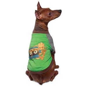 Футболка для собак рS, спинка 25см Грут Marvel