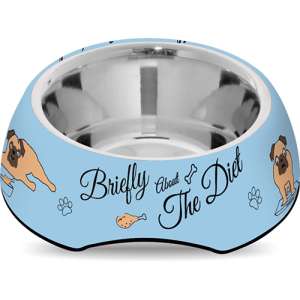 Миска металлическая Baby Blue 0.4л Зооник