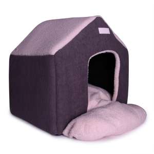 Дом для кошек и собак SOGNO di Casa темно-серый LP662 LION