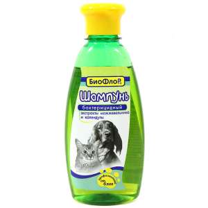 Шампунь Биофлор для собак и кошек бактерицидный 245мл*15