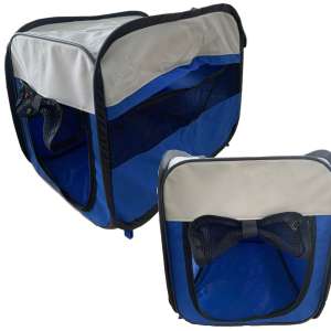 Палатка-переноска Xills р.S синяя 35*50*32см для кошек