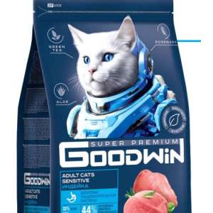 Гудвин/Goodwin д/кошек Чувст.Пищев Индейка 400гр*20