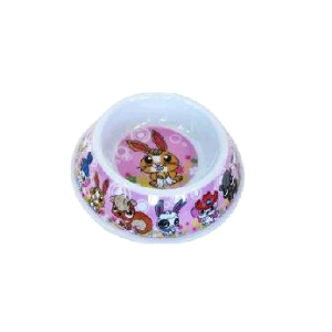 Миска меламиновая для грызунов Зайчик 10см 100мл Уют