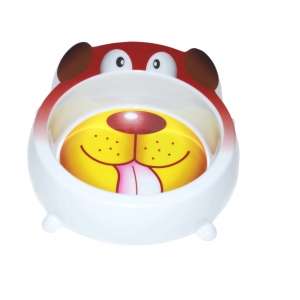 Миска меламиновая фигурная Собака 18см 450мл Уют