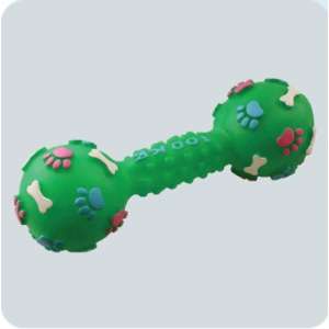 Игрушка для собак Гантель 100кг 14см Зооник