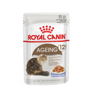 Роял Канин/Royal Canin пауч 85гр корм для кошек Эйджинг 12+ желе*12