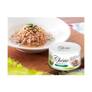 Петтрик/Pettric Cherie Hairball formula корм для кошек тунец с луцианом в подливе 80гр