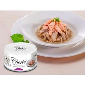 Петтрик/Pettric Cherie Hairball formula корм для кошек тунец с лососем в подливе 80гр
