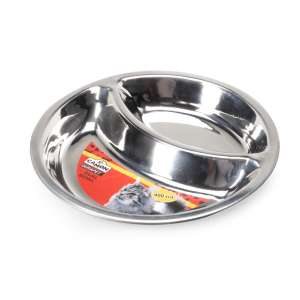Миска метеллическая с разделителем 400мл LION