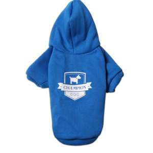 Толстовка р.XL, спинка 34 см синяя LMK-0311 LION Pets