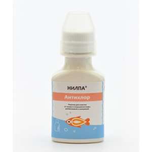 НИЛПА Кондиционер для аквариумной воды Антихлор 100мл на 1000л воды