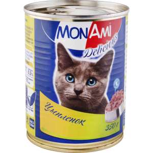 Монами конс корм для кошек Цыпленок 350г*20