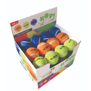 Игрушка для собак HOP теннисный мяч цвета в ассорт. 6,4 см (бокс 36шт), Mpets