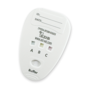 Экспресс-тест EDV на группу крови кошек/уп-5 тестов