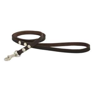 Поводок кожа одинарный 12мм/1,25м ZooMoDa