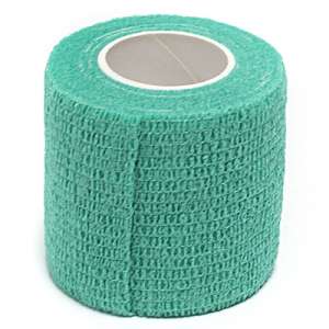 Бинт эластичный самофиксирующийся горький 7,5см*4,5м зеленый Ветзабота