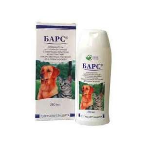 Шампунь Барс для кошек и собак инсектицидный  250мл*18