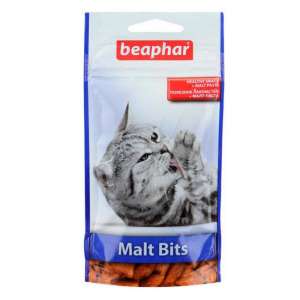 Беафар для кошек подушечки с мальт-пастой Malt bits 35 гр (син) для кошек