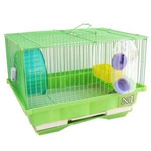 Клетка для грызунов эмаль 30*23*21см укомп б/дома Уют