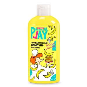 Шампунь Энимал плей/Animal Play Sweet   для собак Банановый панкейк Гипоаллергенный 300 мл*12