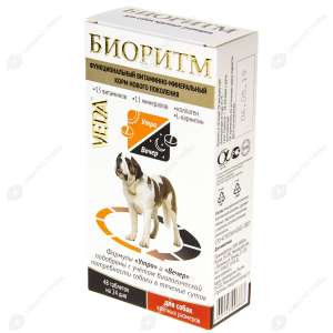 Биоритм для крупных собак уп. 48 таб.*5