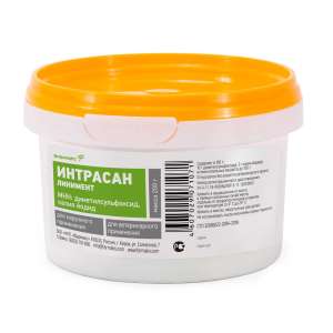 Интрасан линимент мазь 200гр*12 (лечение скрытых и клинических форм мастита)