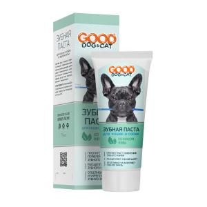 Зубная паста для кошек и собак со вкусом мяты 75мл Гуд Дог/Кэт*24
