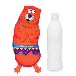 Игрушка для собак Тетя Кошка под бутылку 0,5л Антицарапки