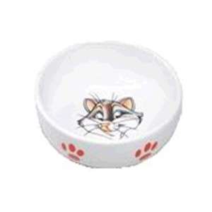 Миска керамическая Кошка 290мл 13,4*4см N1 для кошек