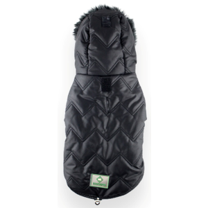 Куртка утепленная с капюшоном Favorite рL на флисе черная Уют