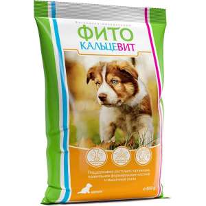 Фитокальцевит для щенков 500гр*10