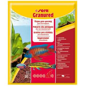 Sera Granured Nature корм для рыб цихлид гранулы 20гр