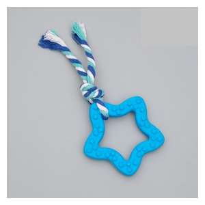 Игрушка для собак Звезда с канатом термопластичная19см TP1146