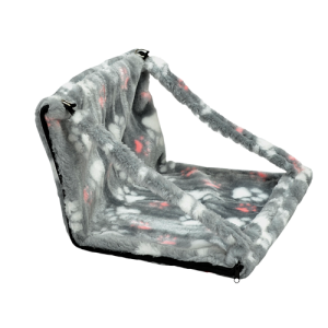 Гамак для кошек на радиатор 41*31*26 мех цветной Зооник