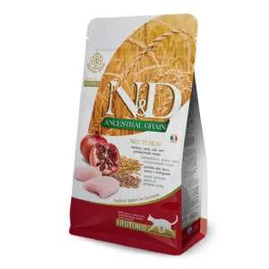 Фармина/Farmina N&D Анцестрал корм для кошек стерилизованных/кастрированных Курица с гранатом 10кг для кошек