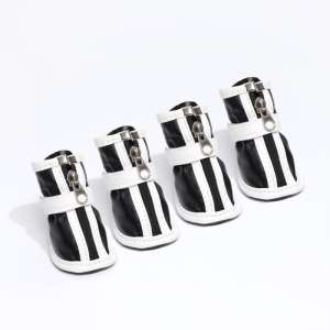 Сапожки для собак Спорт р3 4,8*3,7см черные Пижон