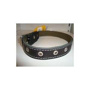 Ошейник кожа 35мм/60см 2 слоя кожа+брезент ZooМoDa для собак