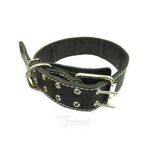 Ошейник кожа 45мм 2 слоя 2 вилки ZooMoDa для собак