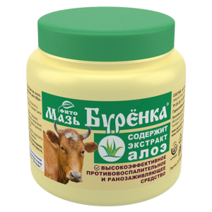 Буренка ФИТО крем для доения Алоэ (банка)200 г*30