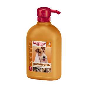 Шампунь Мистер Бруно для собак Жесткий стиль для жесткой шерсти 350мл*6