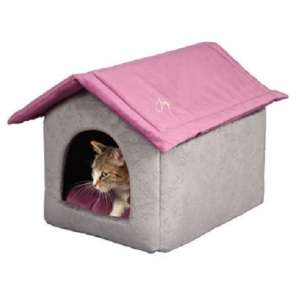 Дом со съемной крышей для кошек 53*41*39см светлый Joy для кошек