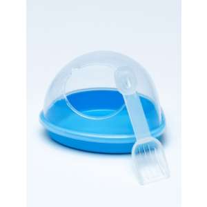 Купалка для грызунов с совком пластик Шурум-Бурум