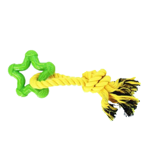 Игрушка для собак Грейфер с узлом и звездой 20см Уют