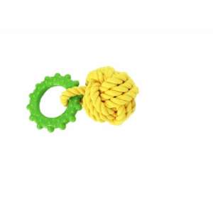 Игрушка для собак Грейфер узел с кольцом 16см Уют