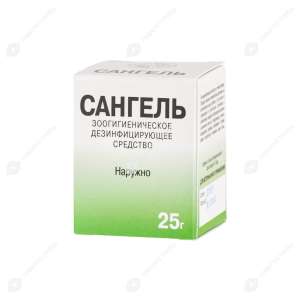Сангель ранозаж. ср-во 25гр