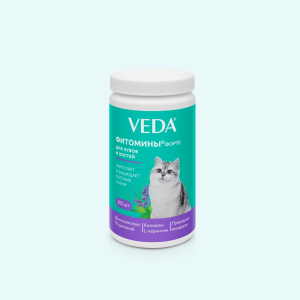 ФитоМины Форте для кошек для зубов и костей 200таб. 100гр*30