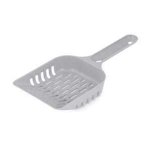 Совок для туалета 240*98*28мм серый Альтернатива