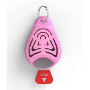 Отпугиватель клещей и блох ультразвук. для собак и кошек розовый TickLess Pet